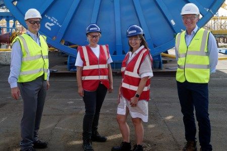Oceaneering receives Scottish Enterprise funding for Rosyth cable manufacturing facility
