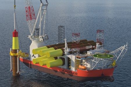 COSCO appoints TMC to equip wind farm installation vessel