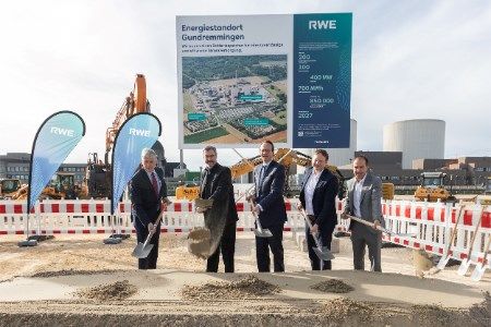 RWE breaks ground at battery storage project