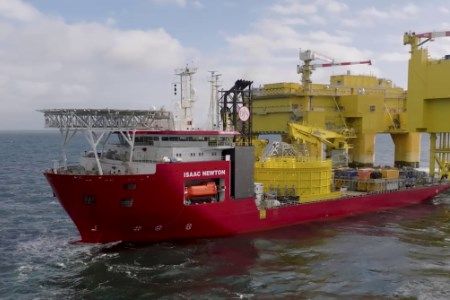 Jan De Nul concludes 2025 installation campaign at TenneT's DolWin kappa substation
