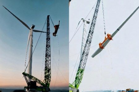 Goldwind completes first turbine installation at Georgia’s Ruisi wind project