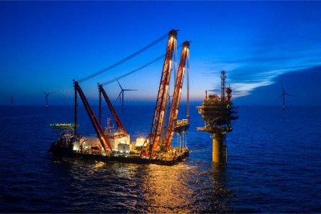 RWE installs substations for Nordseecluster A offshore wind farm