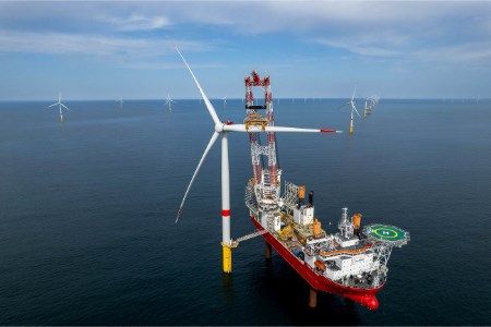 Ocean Winds completes final turbine installation
