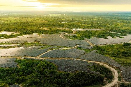ib vogt completes Tantangan solar power plant