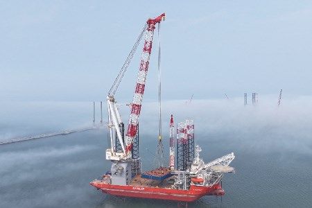 Kongsberg Maritime to equip two new Cadeler wind turbine installation vessels